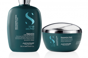 Reparative low shampoo + mask